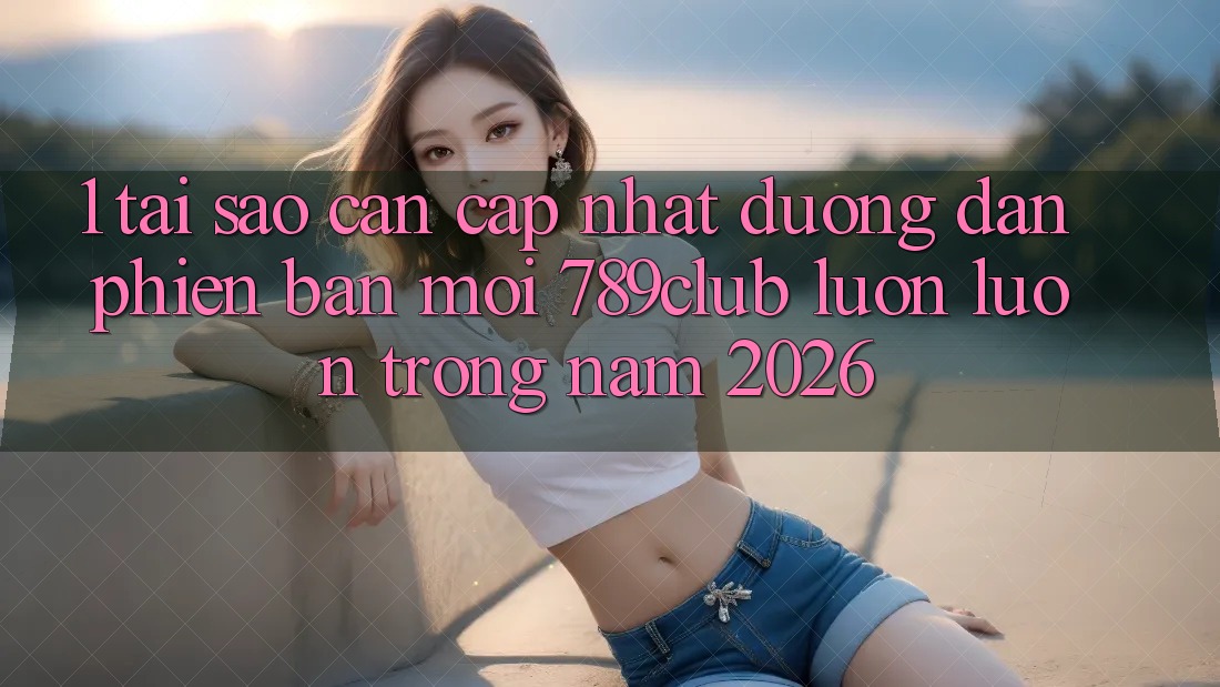 1. Tại Sao Cần Cập Nhật Đường dẫn Phiên bản mới 789club Luôn luôn Trong Năm 2026? 1. Tại Sao Cần Cập Nhật Đường dẫn Phiên bản mới 789club Luôn luôn Trong Năm 2026?