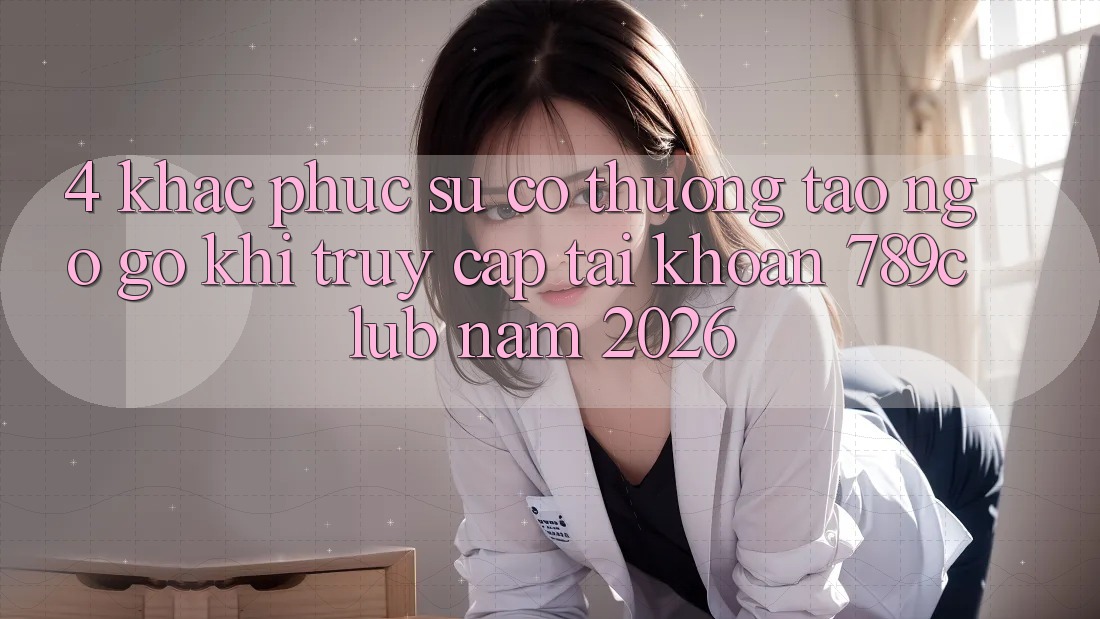 4. Khắc Phục Sự Cố Thường Tao ngộ gỡ Khi Truy cập tài khoản 789club Năm 2026 4. Khắc Phục Sự Cố Thường Tao ngộ gỡ Khi Truy cập tài khoản 789club Năm 2026