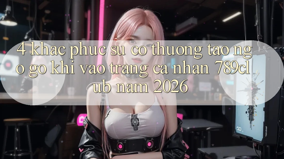 4. Khắc Phục Sự Cố Thường Tao ngộ gỡ Khi Vào trang cá nhân 789club Năm 2026 4. Khắc Phục Sự Cố Thường Tao ngộ gỡ Khi Vào trang cá nhân 789club Năm 2026
