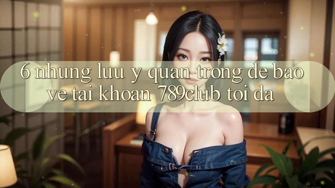 6. Những Lưu Ý Quan Trọng Để Bảo Vệ Tài Khoản 789club Tối Đa