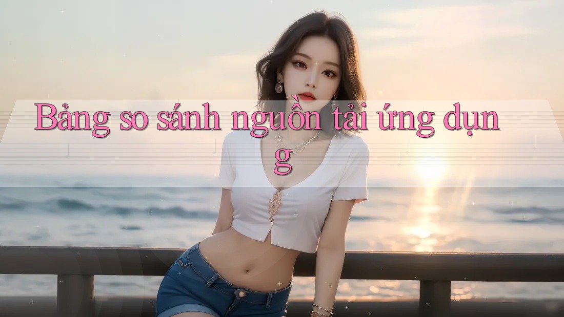 Bảng so sánh nguồn tải ứng dụng