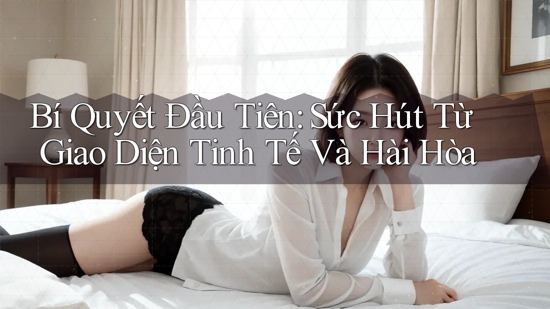 Bí Quyết Đầu Tiên: Sức Hút Từ Giao Diện Tinh Tế Và Hài Hòa