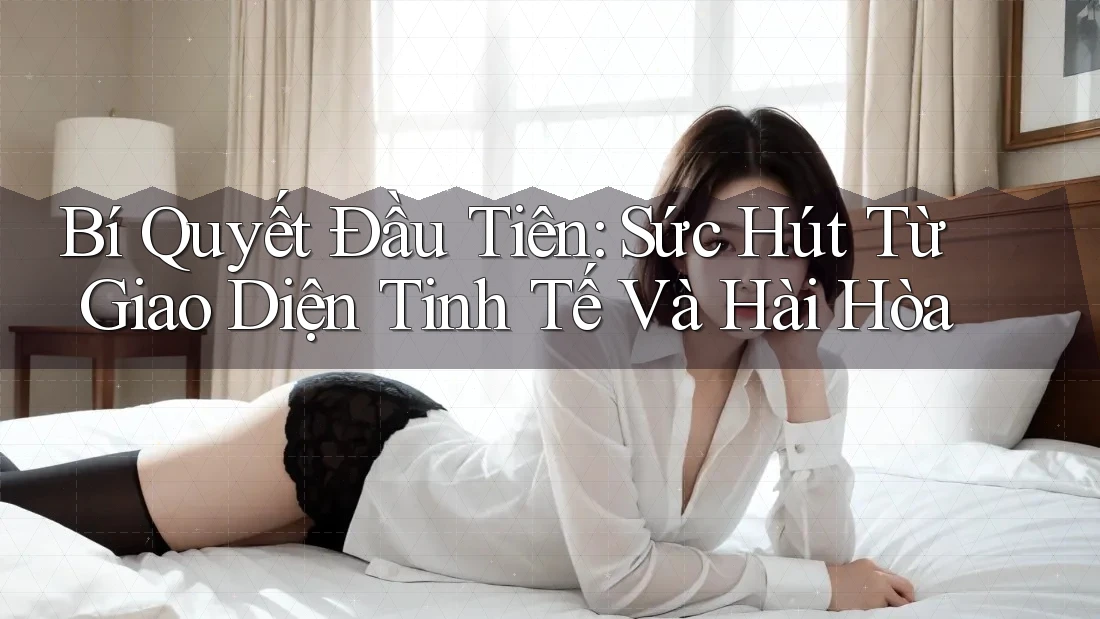 Bí Quyết Đầu Tiên: Sức Hút Từ Giao Diện Tinh Tế Và Hài Hòa Bí Quyết Đầu Tiên: Sức Hút Từ Giao Diện Tinh Tế Và Hài Hòa