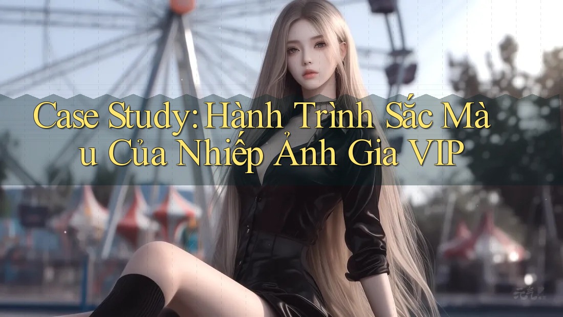 Case Study: Hành Trình Sắc Màu Của Nhiếp Ảnh Gia VIP Case Study: Hành Trình Sắc Màu Của Nhiếp Ảnh Gia VIP