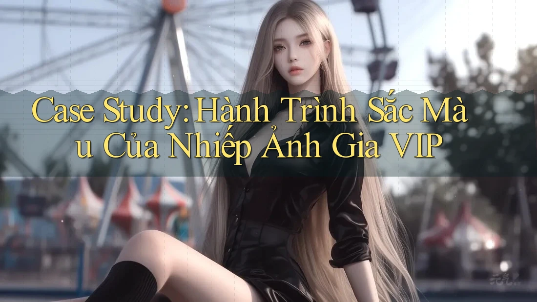 Case Study: Hành Trình Sắc Màu Của Nhiếp Ảnh Gia VIP Case Study: Hành Trình Sắc Màu Của Nhiếp Ảnh Gia VIP