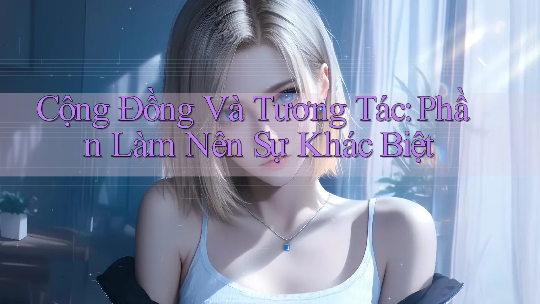 Cộng Đồng Và Tương Tác: Phần Làm Nên Sự Khác Biệt Cộng Đồng Và Tương Tác: Phần Làm Nên Sự Khác Biệt