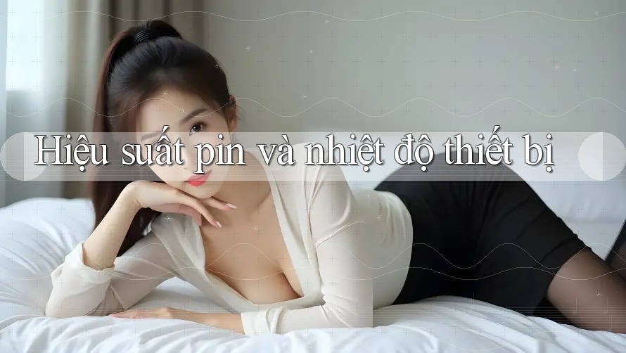Hiệu suất pin và nhiệt độ thiết bị Hiệu suất pin và nhiệt độ thiết bị