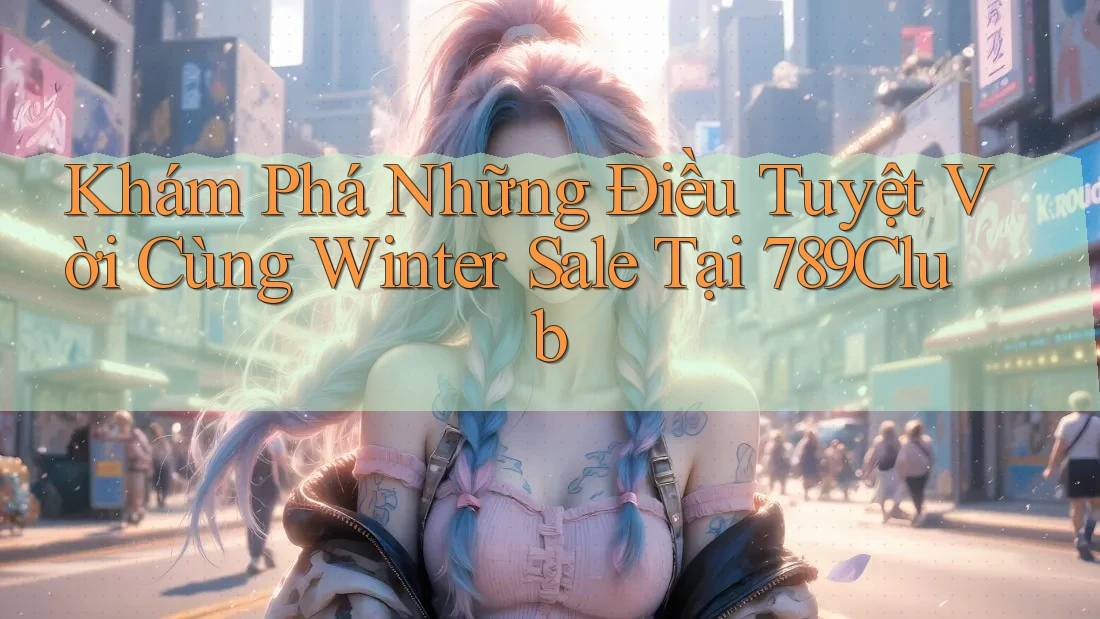 Khám Phá Những Điều Tuyệt Vời Cùng Winter Sale Tại 789Club Khám Phá Những Điều Tuyệt Vời Cùng Winter Sale Tại 789Club