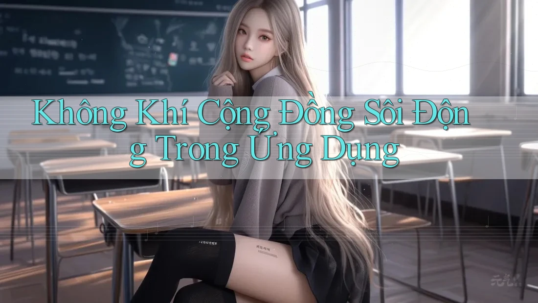 Không Khí Cộng Đồng Sôi Động Trong Ứng Dụng Không Khí Cộng Đồng Sôi Động Trong Ứng Dụng