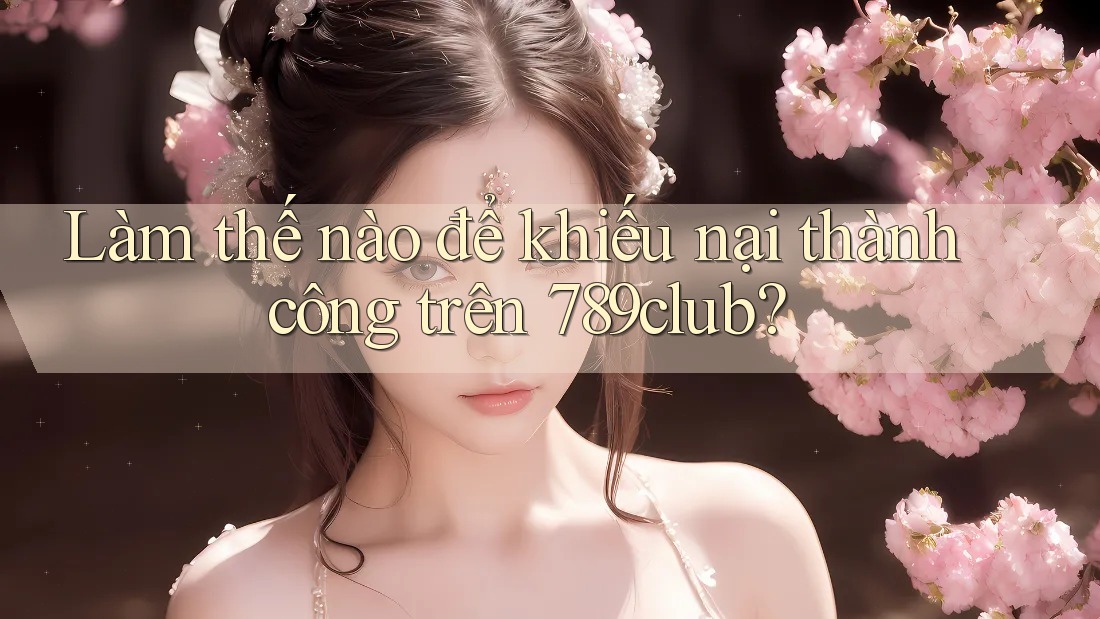 Làm thế nào để khiếu nại thành công trên 789club?