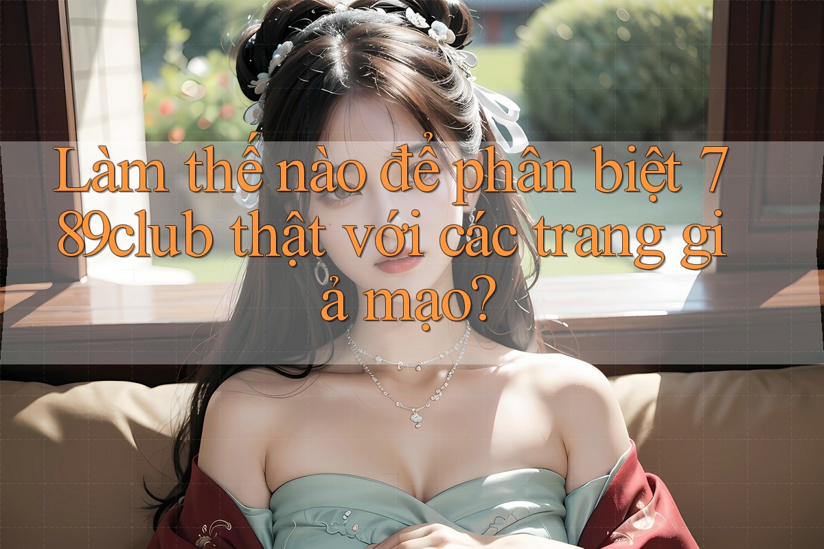 Làm thế nào để phân biệt 789club thật với các trang giả mạo? Làm thế nào để phân biệt 789club thật với các trang giả mạo?