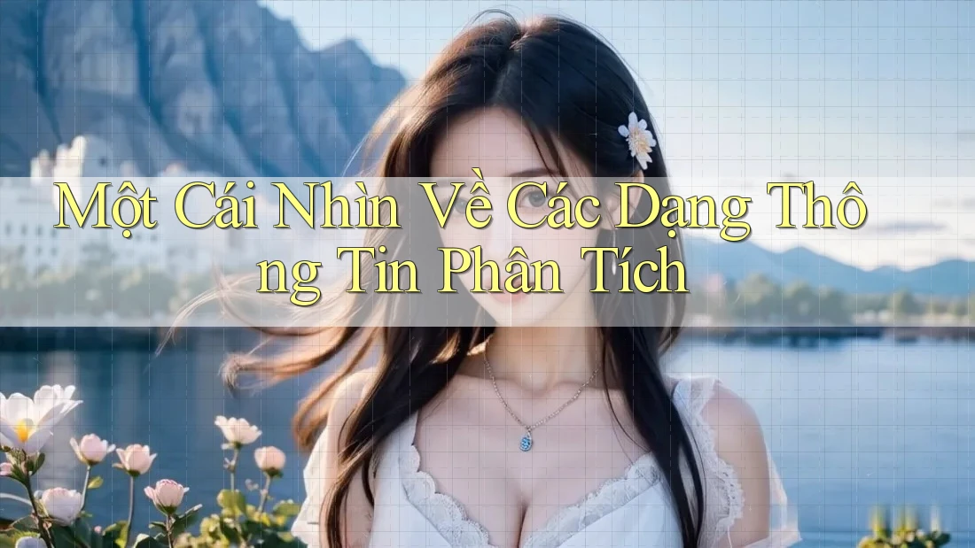 Một Cái Nhìn Về Các Dạng Thông Tin Phân Tích