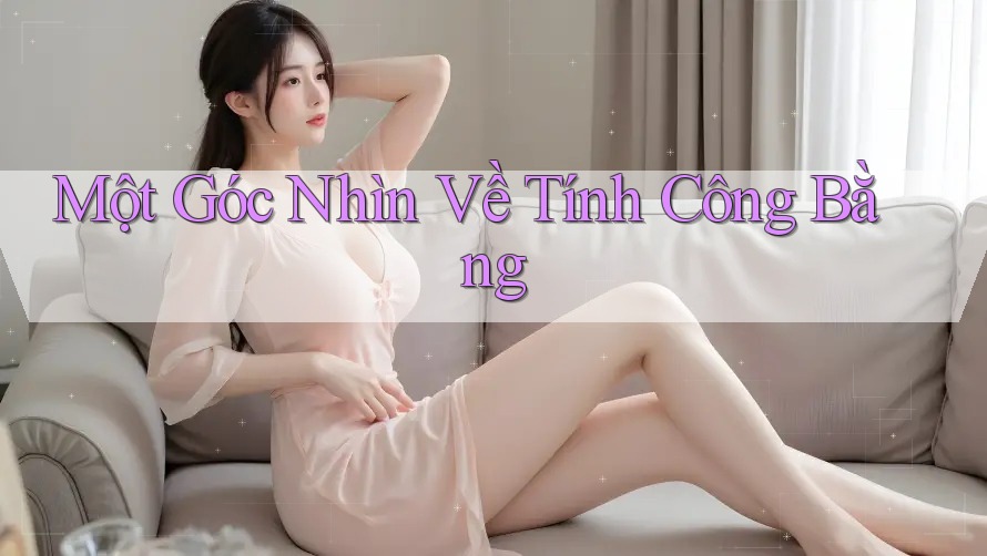 Một Góc Nhìn Về Tính Công Bằng