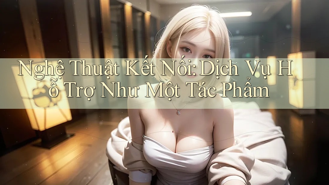 Nghệ Thuật Kết Nối: Dịch Vụ Hỗ Trợ Như Một Tác Phẩm Nghệ Thuật Kết Nối: Dịch Vụ Hỗ Trợ Như Một Tác Phẩm