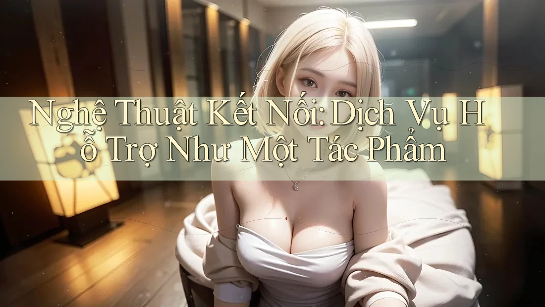 Nghệ Thuật Kết Nối: Dịch Vụ Hỗ Trợ Như Một Tác Phẩm Nghệ Thuật Kết Nối: Dịch Vụ Hỗ Trợ Như Một Tác Phẩm