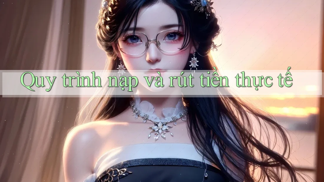 Quy trình nạp và rút tiền thực tế