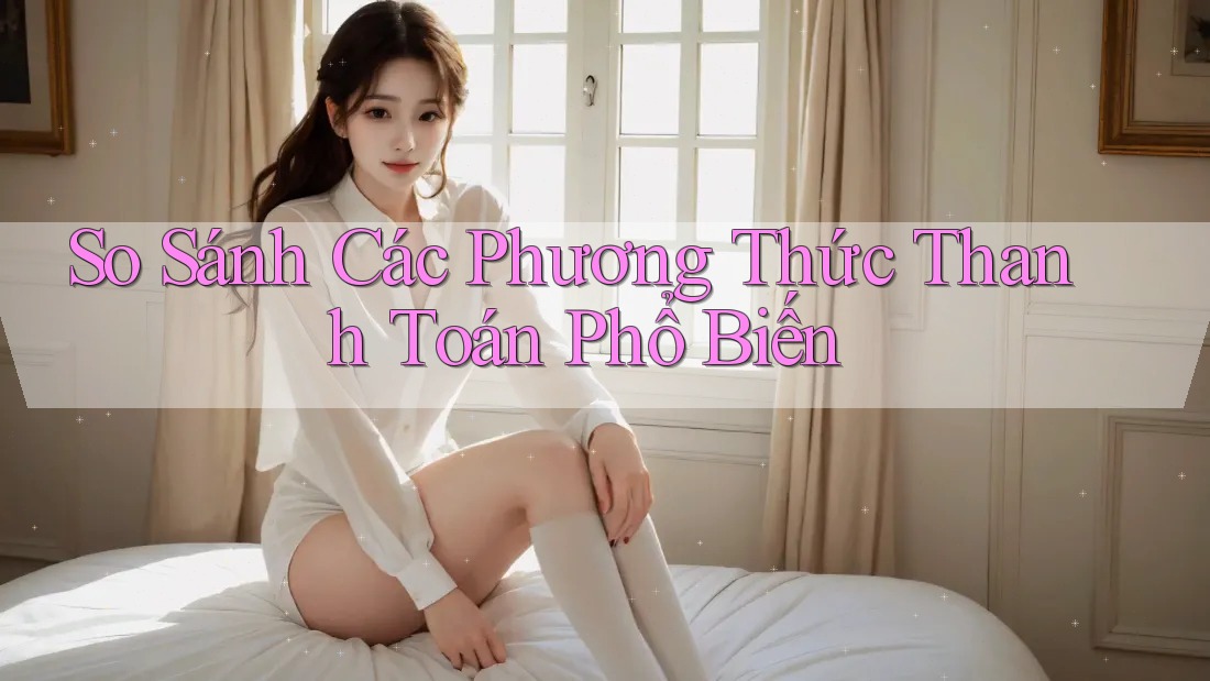 So Sánh Các Phương Thức Thanh Toán Phổ Biến So Sánh Các Phương Thức Thanh Toán Phổ Biến