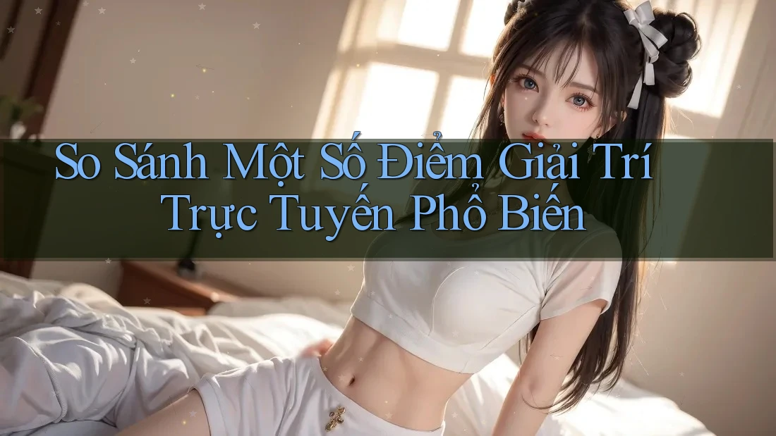 So Sánh Một Số Điểm Giải Trí Trực Tuyến Phổ Biến