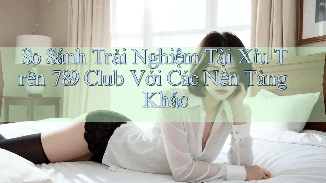 So Sánh Trải Nghiệm Tài Xỉu Trên 789 Club Với Các Nền Tảng Khác So Sánh Trải Nghiệm Tài Xỉu Trên 789 Club Với Các Nền Tảng Khác
