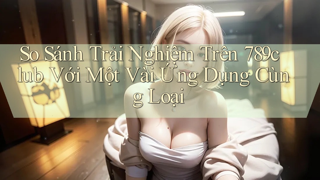 So Sánh Trải Nghiệm Trên 789club Với Một Vài Ứng Dụng Cùng Loại So Sánh Trải Nghiệm Trên 789club Với Một Vài Ứng Dụng Cùng Loại