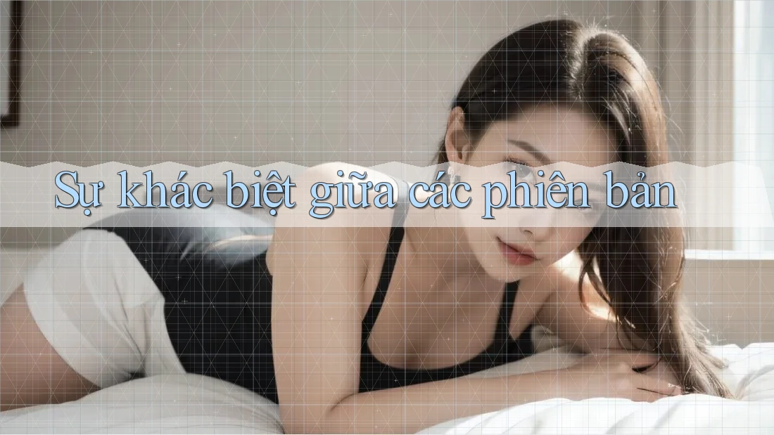 Sự khác biệt giữa các phiên bản Sự khác biệt giữa các phiên bản