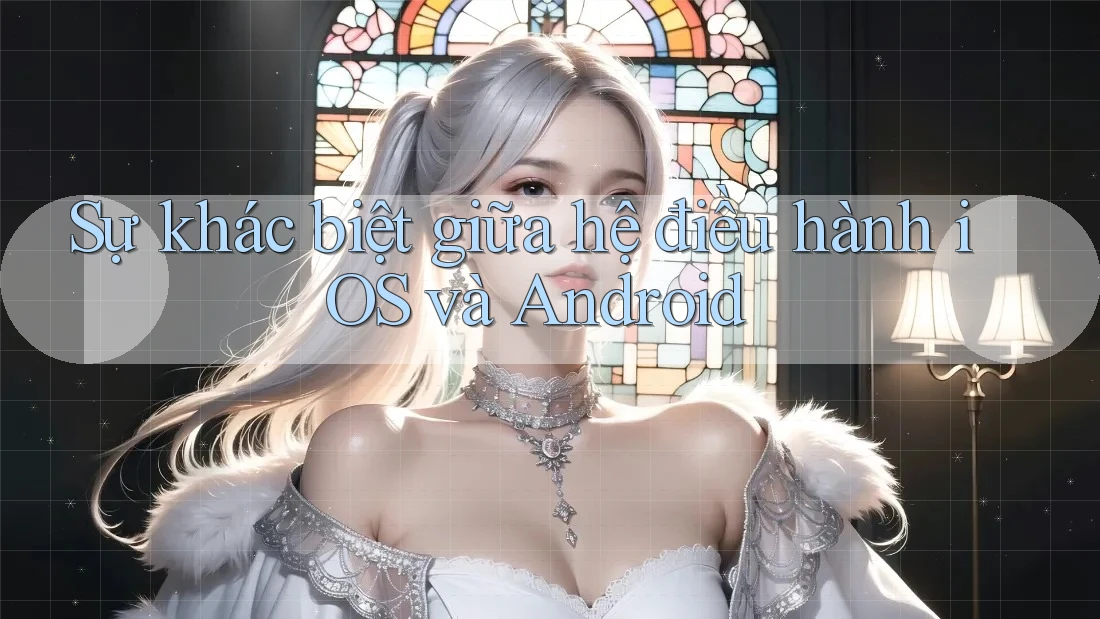 Sự khác biệt giữa hệ điều hành iOS và Android