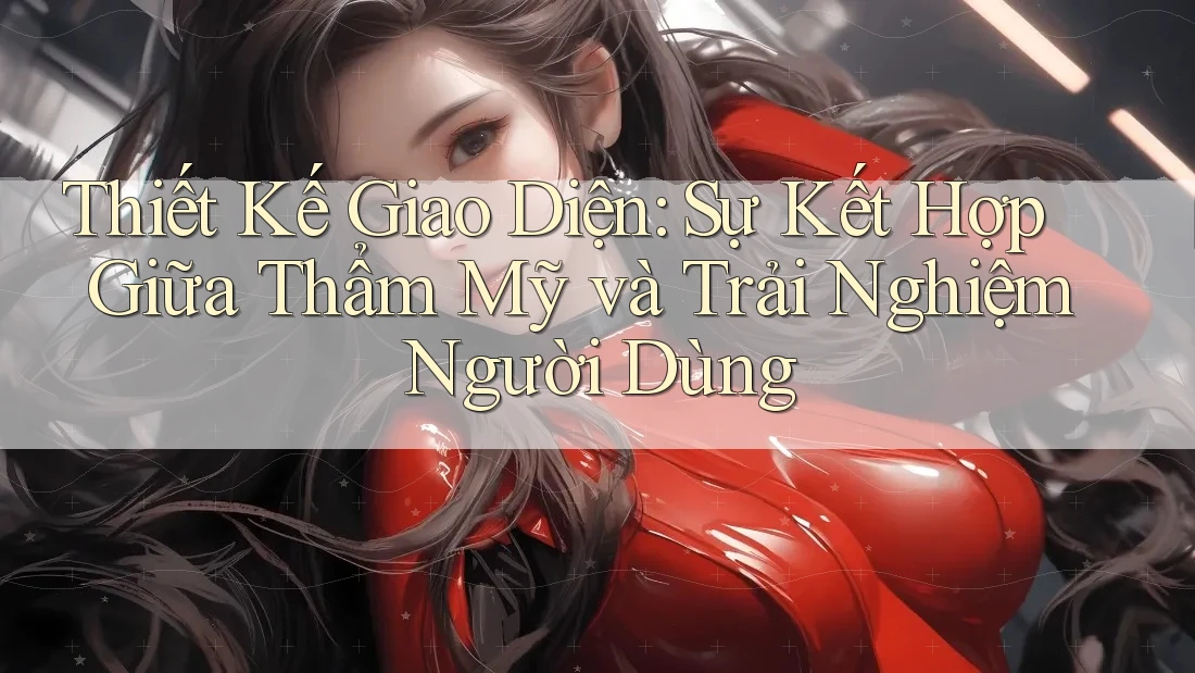 Thiết Kế Giao Diện: Sự Kết Hợp Giữa Thẩm Mỹ và Trải Nghiệm Người Dùng Thiết Kế Giao Diện: Sự Kết Hợp Giữa Thẩm Mỹ và Trải Nghiệm Người Dùng