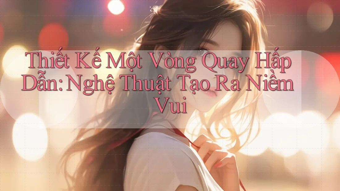 Thiết Kế Một Vòng Quay Hấp Dẫn: Nghệ Thuật Tạo Ra Niềm Vui