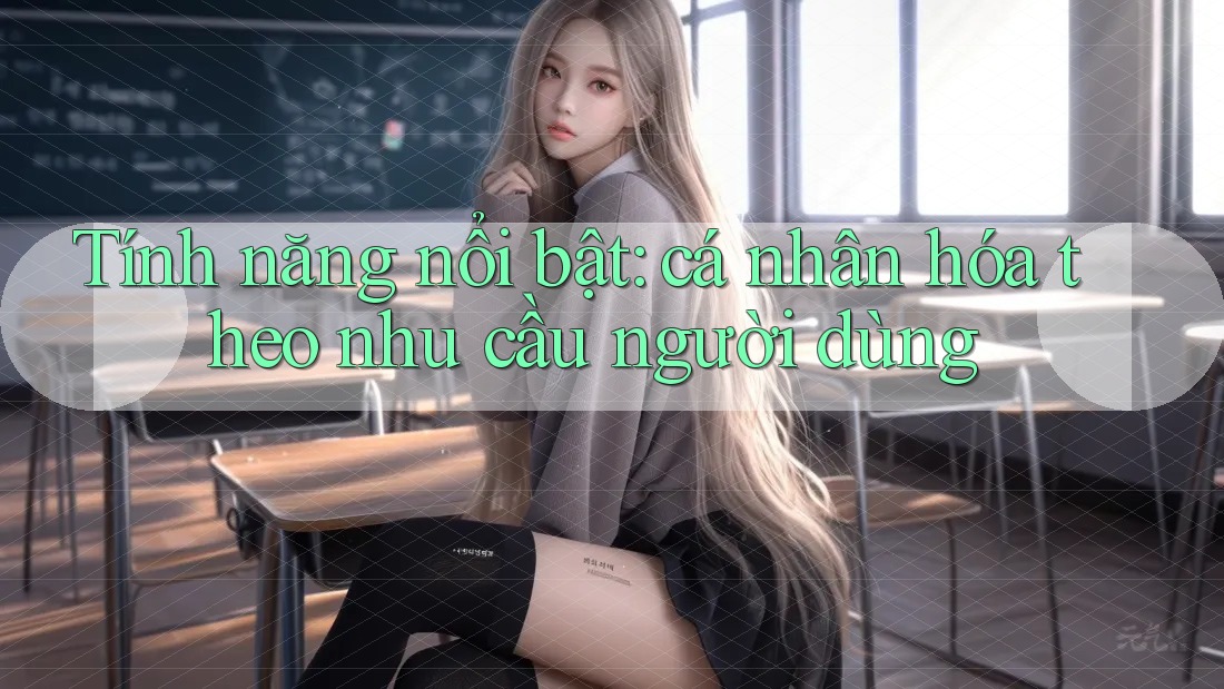 Tính năng nổi bật: cá nhân hóa theo nhu cầu người dùng Tính năng nổi bật: cá nhân hóa theo nhu cầu người dùng