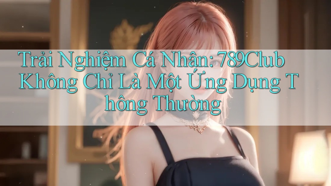 Trải Nghiệm Cá Nhân: 789Club Không Chỉ Là Một Ứng Dụng Thông Thường