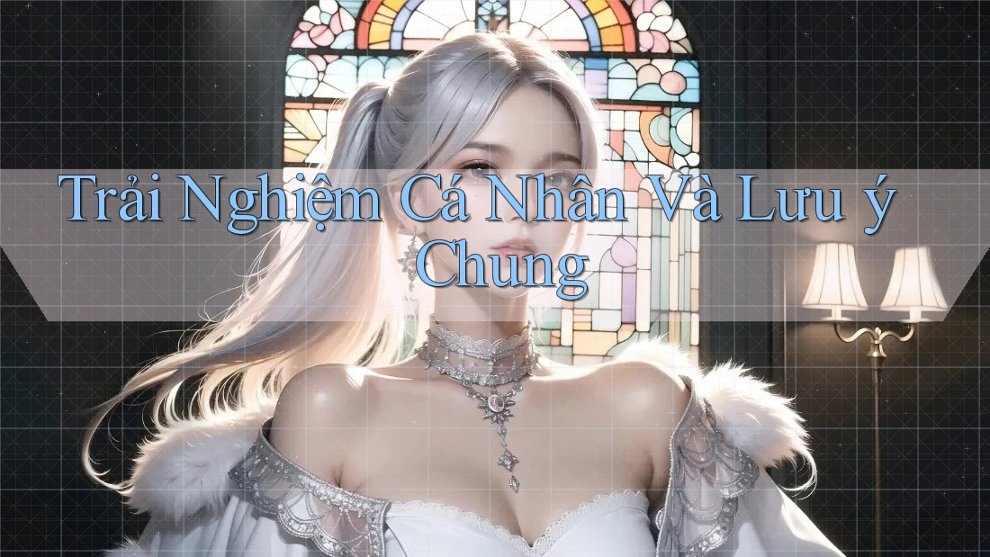 Trải nghiệm cá nhân và lưu ý chung Trải nghiệm cá nhân và lưu ý chung