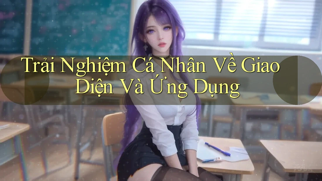 Trải Nghiệm Cá Nhân Về Giao Diện Và Ứng Dụng Trải Nghiệm Cá Nhân Về Giao Diện Và Ứng Dụng