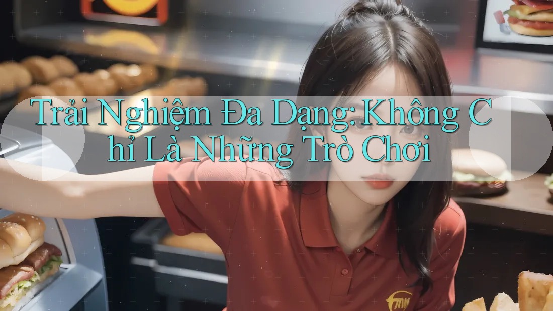 Trải nghiệm đa dạng: Không chỉ là những trò chơi