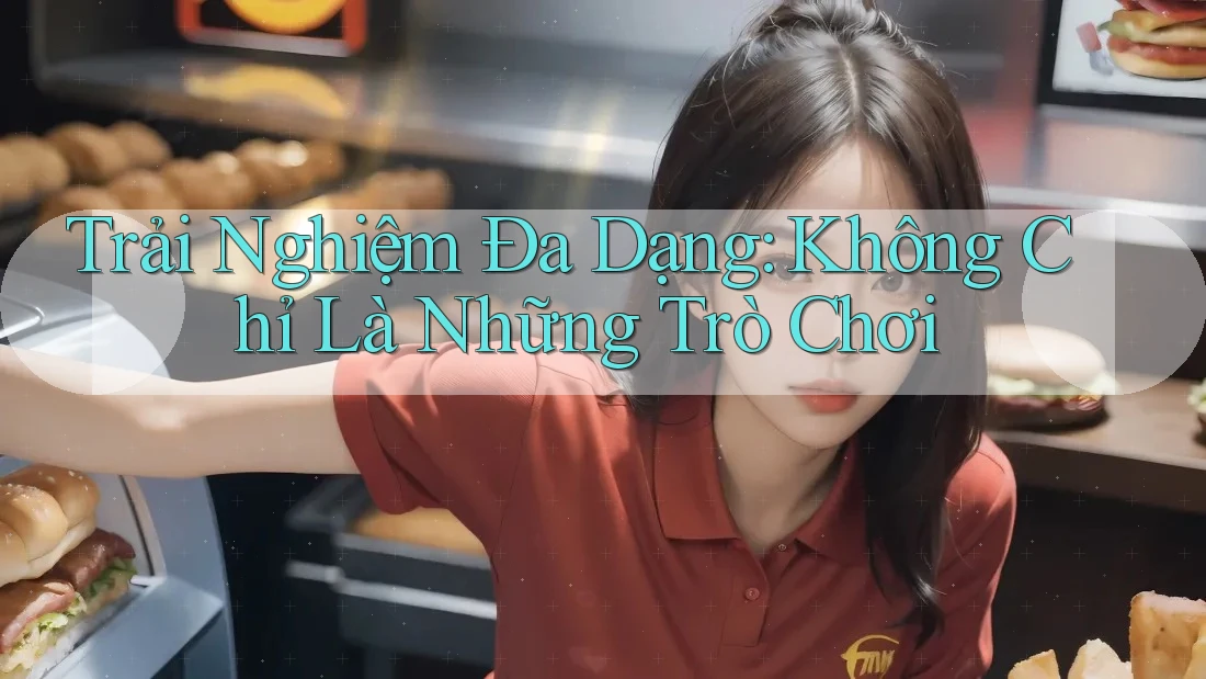 Trải nghiệm đa dạng: Không chỉ là những trò chơi Trải nghiệm đa dạng: Không chỉ là những trò chơi