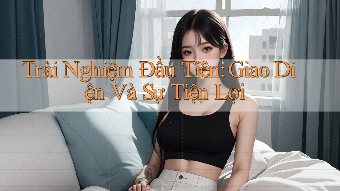 Trải nghiệm đầu tiên: Giao diện và sự tiện lợi Trải nghiệm đầu tiên: Giao diện và sự tiện lợi