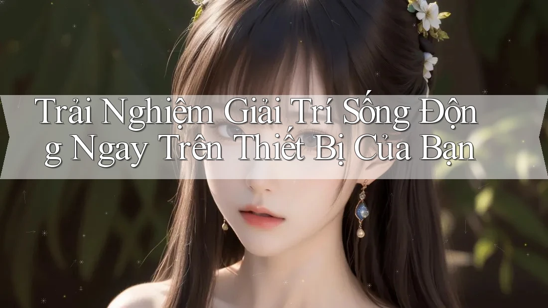 Trải Nghiệm Giải Trí Sống Động Ngay Trên Thiết Bị Của Bạn Trải Nghiệm Giải Trí Sống Động Ngay Trên Thiết Bị Của Bạn