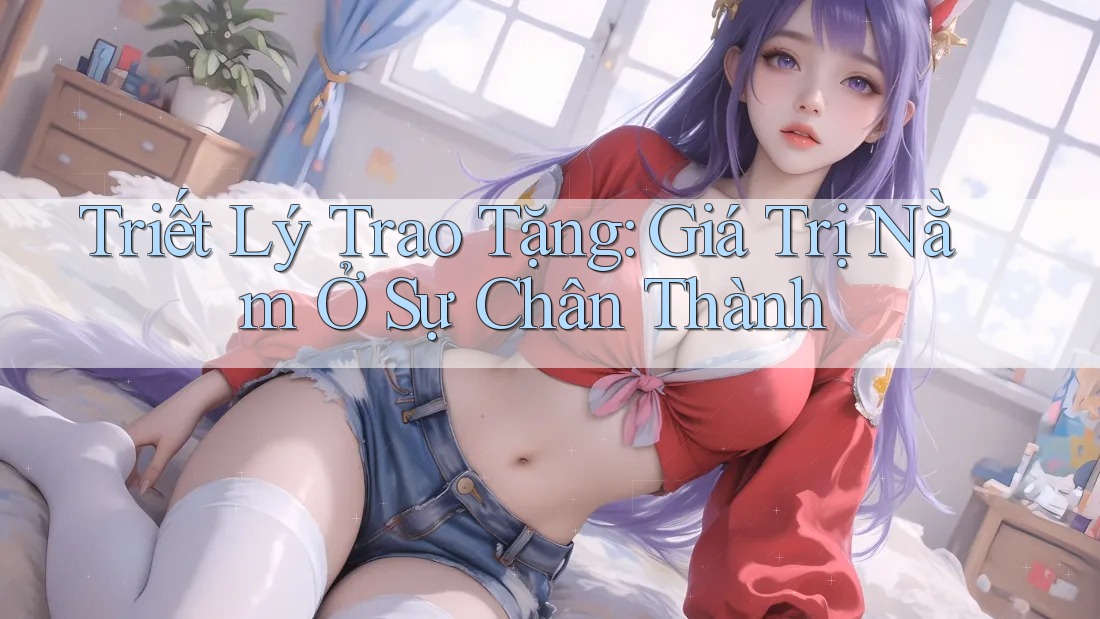 Triết Lý Trao Tặng: Giá Trị Nằm Ở Sự Chân Thành