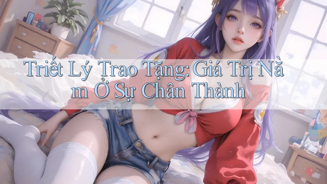 Triết Lý Trao Tặng: Giá Trị Nằm Ở Sự Chân Thành Triết Lý Trao Tặng: Giá Trị Nằm Ở Sự Chân Thành