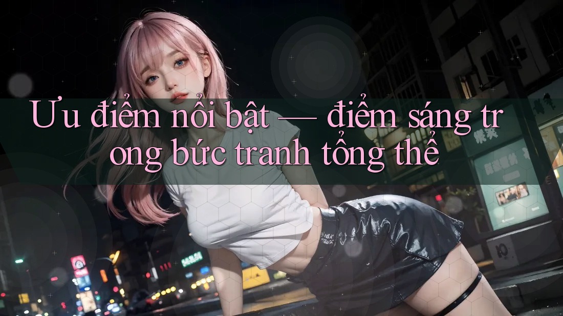 Ưu điểm nổi bật — điểm sáng trong bức tranh tổng thể Ưu điểm nổi bật — điểm sáng trong bức tranh tổng thể