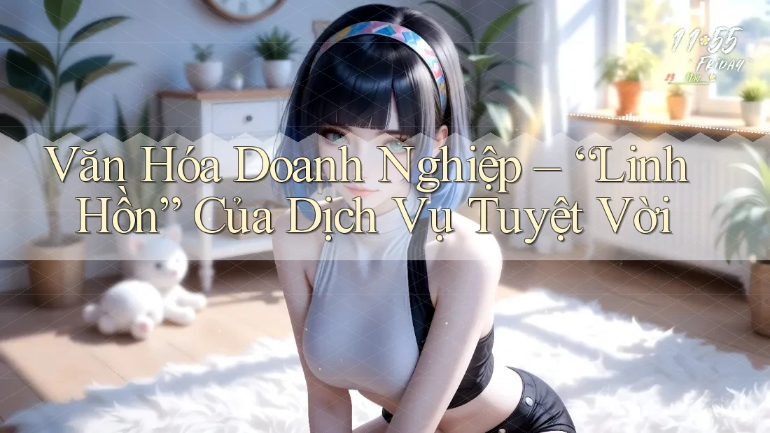 Văn Hóa Doanh Nghiệp – “Linh Hồn” Của Dịch Vụ Tuyệt Vời Văn Hóa Doanh Nghiệp – “Linh Hồn” Của Dịch Vụ Tuyệt Vời