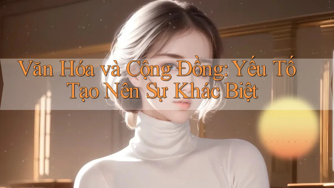 Văn Hóa và Cộng Đồng: Yếu Tố Tạo Nên Sự Khác Biệt