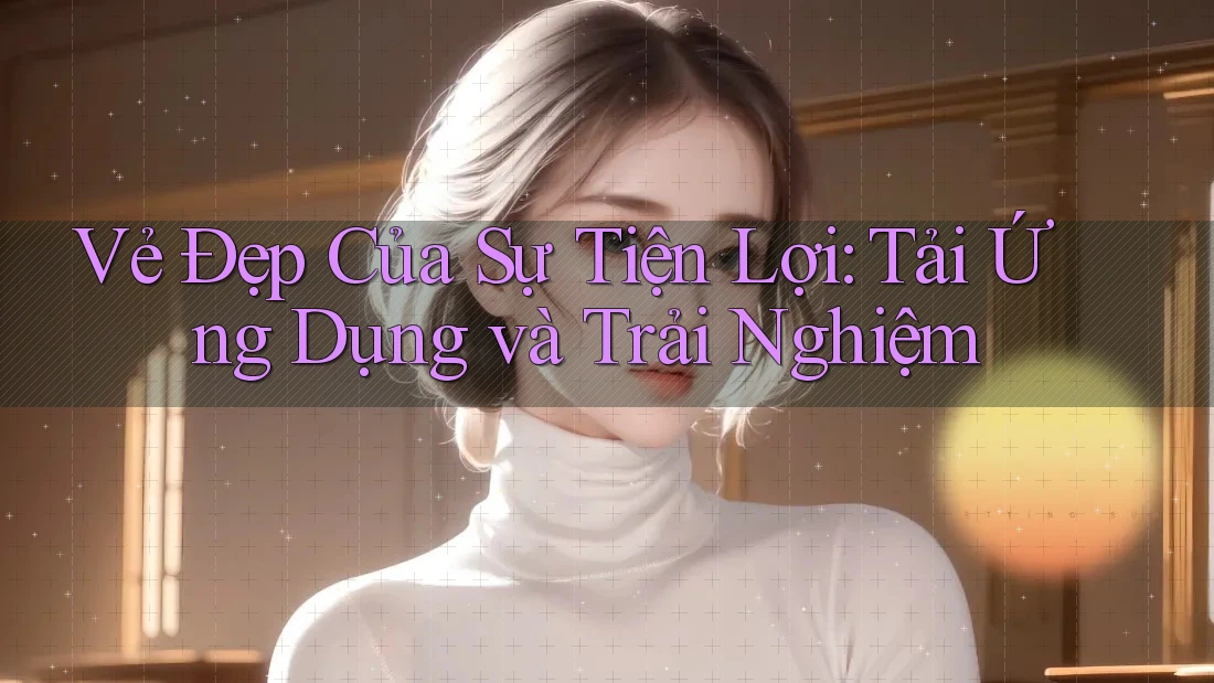 Vẻ Đẹp Của Sự Tiện Lợi: Tải Ứng Dụng và Trải Nghiệm Vẻ Đẹp Của Sự Tiện Lợi: Tải Ứng Dụng và Trải Nghiệm