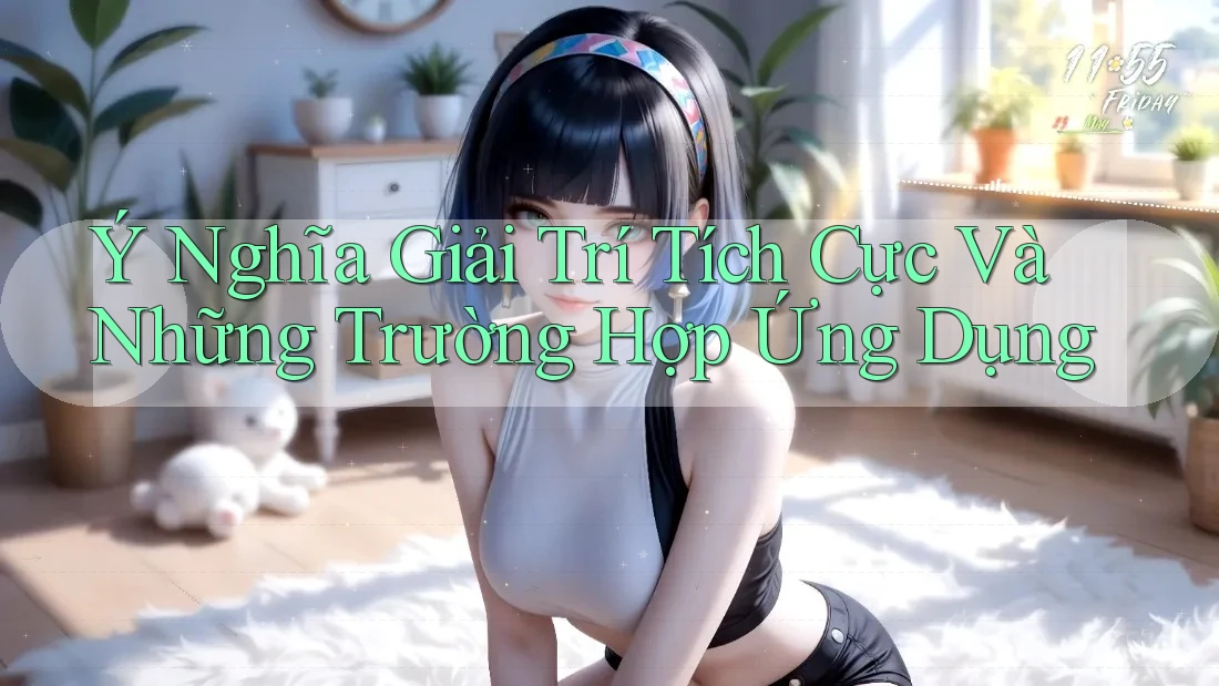 Ý Nghĩa Giải Trí Tích Cực Và Những Trường Hợp Ứng Dụng Ý Nghĩa Giải Trí Tích Cực Và Những Trường Hợp Ứng Dụng