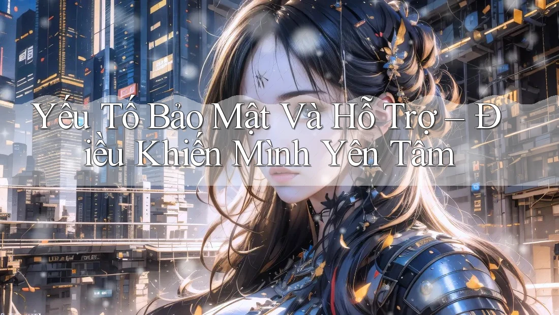 Yếu Tố Bảo Mật Và Hỗ Trợ – Điều Khiến Mình Yên Tâm
